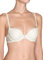 Triumph Mesh Up whpm Wired Half Cup Padded Bra - - 32D Vanilla