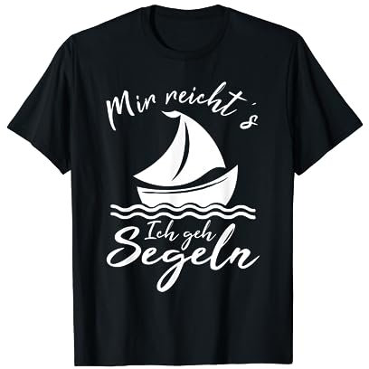 Segeln Boot Kapitän Skipper Segelboot Wasser Geschenk T-Shirt