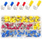 CEEYSEE 150Pcs Piggyback Spade Connector Quick Splice Wire Terminals Wire Crimp Connectors Set（PJ)