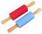 Kids Wooden Rolling Pin - Non-Stick Silicone Rodillo for Reposteria & Masa