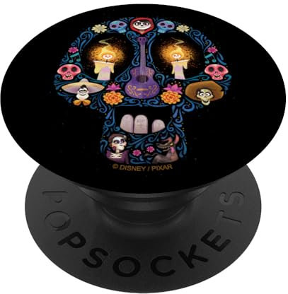 Disney and Pixar's Coco Land of the Dead Sugar Skull PopSockets Klebender PopGrip