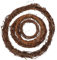 VALICLUD 4 Stücke Rattan Kranz 40cm Türkranz Holz Wandkranz Natur Weidenkranz Beerenkranz Rebenkranz DIY Naturkranz Rohling weidenkranz klein für Valentinstag Hochzeit Dekoration Landhaus Shabby Deko