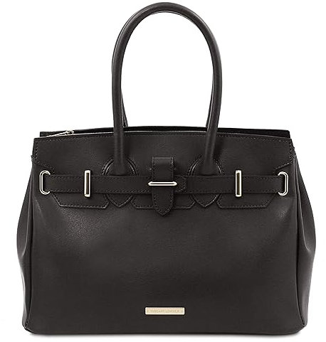 Tuscany Leather TL Bag Handtasche aus Leder (Schwarz)