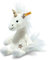 Steiff 067655 Unica Schlenker Einhorn - 20 cm - Kuscheltier - Weiss, Whisper White
