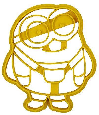 PlasticJewels - Stampo formina tagliabiscotti compatibile con forma di Minions