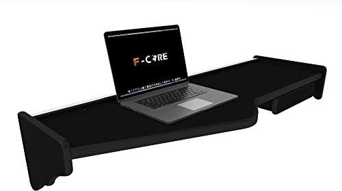 F-CORE Tische auf dem armaturenbrett LKW für Scania R 01.11-12.16 Doppel Mit schublade SCHWARZ