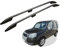 RC Royal Class Dachreling aus Aluminium eloxiert passend für FIAT Doblo Baujahr 2003-2009 passgenau in Schwarz mit Allgemeiner Betriebserlaubnis (ABE)