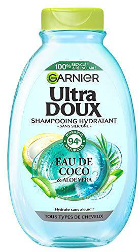 Garnier Ultra Doux Shampooing Hydratant eau de coco 300 ml