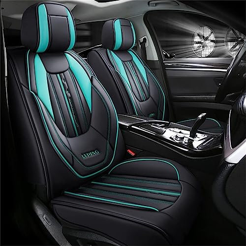 WACTO Autositzbezüge Universal passend für Opel Crossland/Grandland X/Insignia/Insignia Country Tourer/Insignia ecoFLEX/Zafira C Tourer ecoFLEX PU Leder Schonbezüge