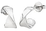 BREIL Sammlung RETWIST, Ohrring Damen aus STAHL | Sammlung RETWIST, Ohrring, Maße 1,3 cm, Schmuck als Geschenkidee Damen