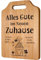 Geschenkideen zum Einzug - Bambus Schneidebrett, Einzugsgeschenke Haus, Einzugsgeschenke Wohnung, Geschenk zum Einzug ins Haus - Alles Gute im Neuen Zuhause, Neues Haus Geschenk