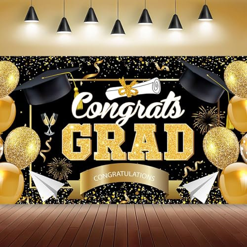 Banner Schwarz Gold CG