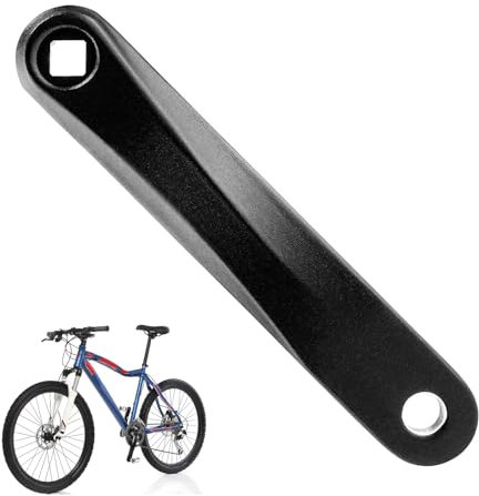 Yuqilin Fahrrad Kurbelarm,170mm Kurbelarm Aus Aluminiumlegierung Fahrradersatzteile Fahrradkurbel Ersatzzubehör für Mountainbikes und Rennrad-Mountainbikes