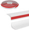 Shower Tray Sealing Strip, 2.5m Silicone Bath Trim Silicone Shower Threshold Water Barrier Wet Room Threshold Floor Water Barrier for Countertop Bathtub
