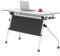 Klappbarer Konferenztisch mit Rollen für Business-Trainingsseminar (180,1 x 50 x 74,9 cm)