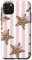 iPhone 11 Pro Max Leopard Cheetah Print Star Y2K With Pink Bow Coquette Cute Case