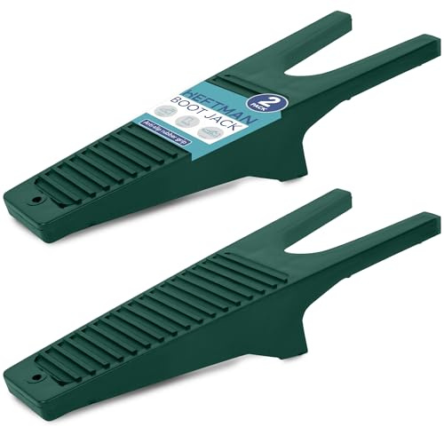 HEFTMAN Extracteur de bottes - Lot de 2 (Vert) | Extracteurs robustes pour bottes en caoutchouc, Taille unique