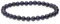 Lebensquelle Plus Kugelarmband | Perlen Armband 6 mm | Hochwertiges Edelsteinarmband | Natur Stein Edelsteinarmband dehnbar (Blaufluss)