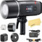 Godox AD600BMII AD600BM II AD600 BM II Bowens Mount 600Ws GN87 HSS Outdoor Flash Strobe Monolight,0.01~1.9s Recycle Time,10.8V/8940mAh Lithium Battery,500 Full Power Flashes(Godox AD600BM Upgraded)