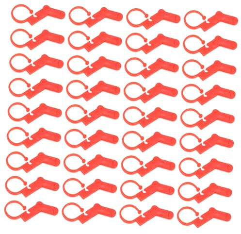 KONTONTY 100Stücke Kunststoff Stricknadeln Marker Clips Nähmarkierer für Stricken und Häkeln Tragbare und Langlebige Hilfsmittel für Anfänger und Profis zum Markieren von Maschen