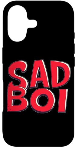 Hülle für iPhone 17 Cooles Sad Boi Sprachemblem
