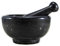KLEO Ensemble mortier et pilon en pierre naturelle de 15,2 cm de large (grande taille) comme broyeur à épices…