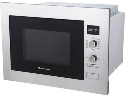 Micro ondes combiné encastrable CONTINENTAL EDISON CEMOC34IXE L59,5 x H46 x P46,8 cm Inox 34L