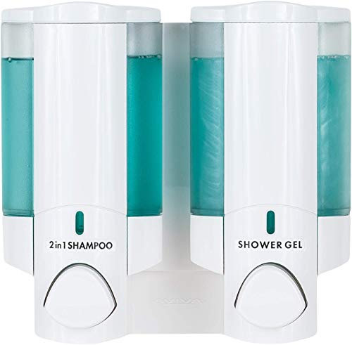 BETEC 36250 Seifenspender und Hygienespender Aviva II weiß - Wandmontage -abschließbar auch für Hotels