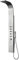 Milano Niagara Thermostatic Shower Tower Panel Rainfall Waterblade Head Body Jets Handset - Chrome
