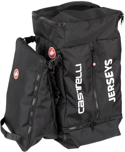 CASTELLI Men's Pro Race Rain Bag Gym, Schwarz, Uni