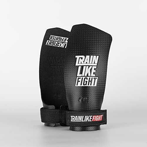 TRAINLIKEFIGHT Loud 0H - Handschützer für Cross Training, Calisthenics und Gymnastikübungen - Schutz für die Hände - Carbonschwarz - L