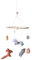 Sebra - Mobile - Waldtiere - Filz, Wolle, Holz - (DxH) 22 x 57 cm
