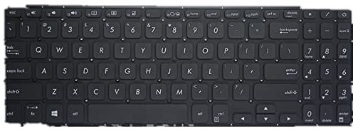Replacement Clavier d'ordinateur Portable pour for ASUS for VivoBook 15 X513EA X513EP X513EQ X513UA Couleur Noir États-Unis Version