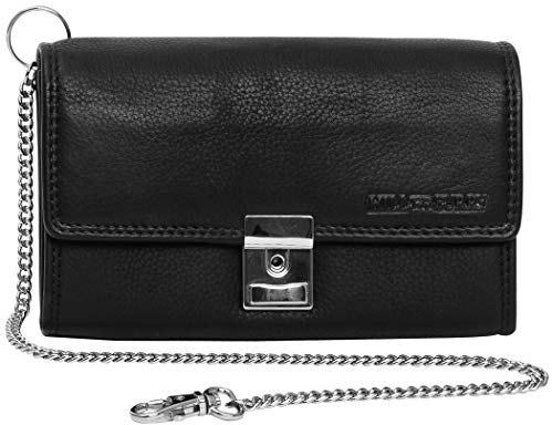 Hill Burry Geldbörse für Kellner - Unisex | Echtes Leder | Robuste Verarbeitung und hervorragendes Handling | Professionelles Portemonnaie für Kellner | Viele Fächer