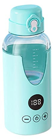 Daweglop 1 Set Bollitori Portatili Wireless da 220 Ml Bollitori Elettrici il Tè Caffè Viaggi Bollire L' Mantenere Bollitore D' Blu