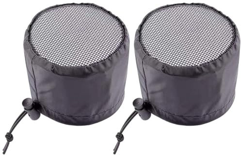 Yardwe 2 Stücke Zelt Belüftung Abdeckung Innen Zimmer Pflanzen Innen Zubehör Mesh Sieb Wachsen Zelt Zubehör Wachsen Zelt Zubehör Kanal Filter Abdeckung Lüftungsfilter Wachsen Zelte