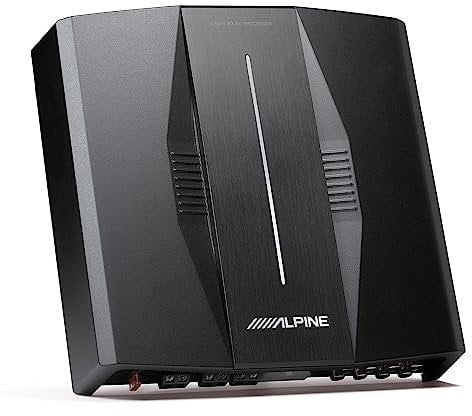 Alpine PXE-C80-88 OPTIM8 - Amplificatore per processore audio digitale ad alta risoluzione a 8 canali, 50 W x 6 @ 2Ω + 300 W x 2 @ 2Ω