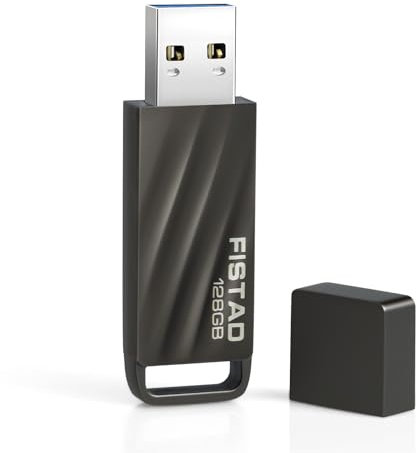 USB Stick, USB Stick 128GB Original Hohe KapazitäT, USB Stick 3.0 Hohe üBertragungsgeschwindigkeit, Mini USB Speicherstick