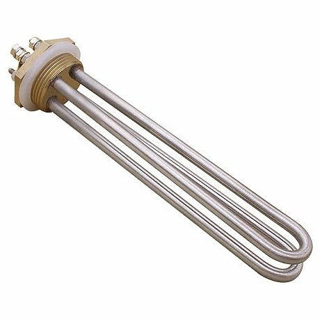 MSEURO Élément Chauffant à Eau élément Tubulaire Chauffe-Eau thermoplongeur for Chauffe-Eau Solaire SUS304 1.25 Pouces BSP 24V 36V 48V Lucky (Color : Heater Only, Size : 48v 900w)