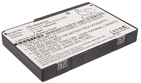 Batteria di ricambio compatibile con Nintendo DS, DS Lite (850 mAh/3,1 Wh)