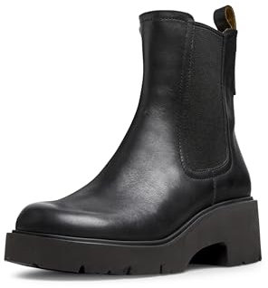 Camper Milah K400575, Stivaletto Chelsea Donna, Nero 016, 40 EU