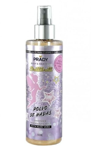 Prady - Body & Hair Shimmer Mist Feenstaub 250ml - Magischer Glanz für Haut & Haar