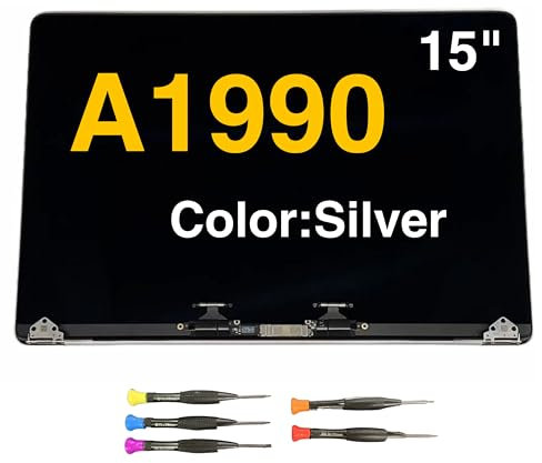 Fotisangea mediados de 2018 nuevo para MacBook Pro Retina 15 pulgadas A1990 pantalla LCD Asamblea completa EMC 3215 MR942 Plata