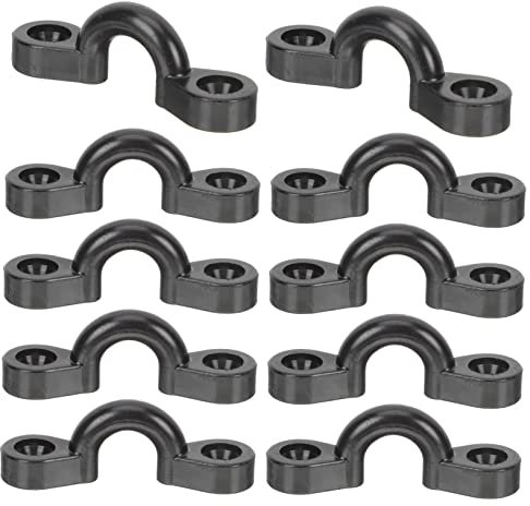 POPETPOP 10pcs Deck Ring Tight Padded Strap Canvas Hanger Kayak Attachments for Kayak Parts Suitable for Handles Replacement and Seat Pad for Bungee Hooks Installation