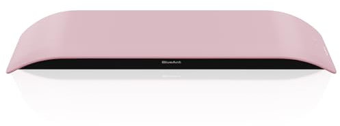 BlueAnt Soundblade Under Monitor Soundbar, Powerful 120 watt, 2.1 Channel USB-C, Bluetooth 5.3 Desktop Speaker for PC, Mac for Streaming Content, Music and Gaming. (Pink)