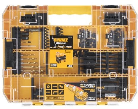 Dewalt DT70777-QZ 85 Piece Screwdriver Drill Bits with Angle Head.