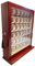 Uhrenhuette Vitrine für Uhren Tischvitrine braun 36 Uhren No.9