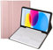 Keyboard Case for iPad 6th / 5th Generation 9.7 inch (2018/2017), Air 2 & 1 (2014/2013),Bluetooth Keyboard with Touchpad, Pencil Holder,Rose Gold