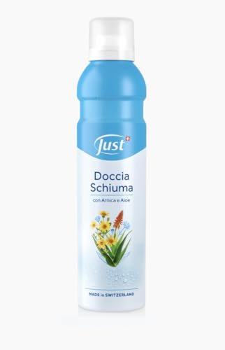 Just doccia schiuma arnica e aloe 200 ml.