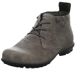 Think Kong Herren chromfrei gegerbte nachhaltige Stiefelette, Mouse/Kombi 2000, 44.5 EU